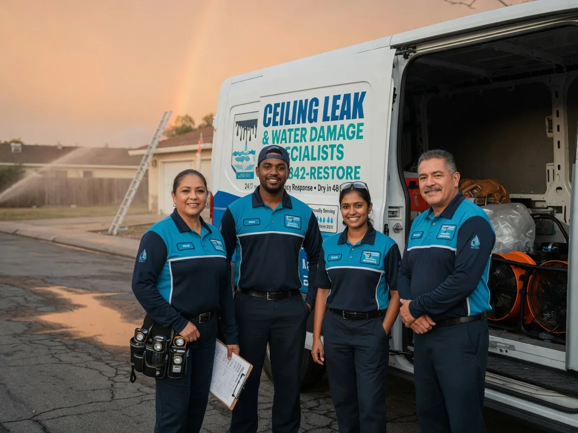 Ceiling Leak Cleanup company in Tappen, ND